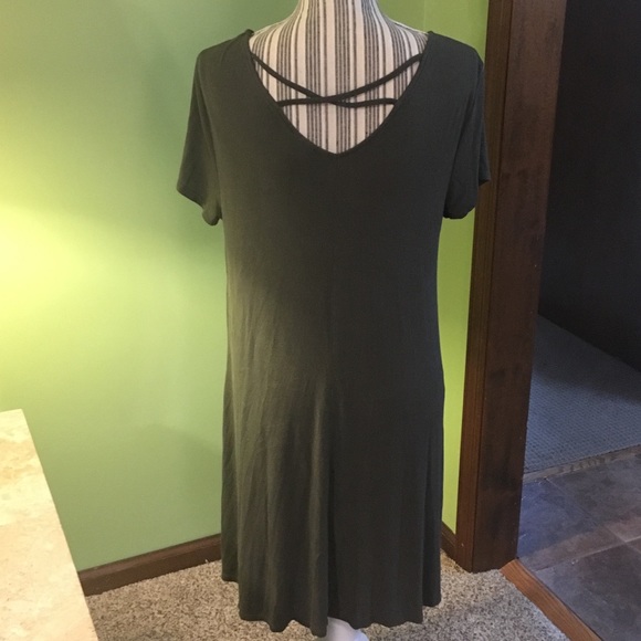 Mossimo Supply Co. Dresses Green T Shirt Dress Poshmark